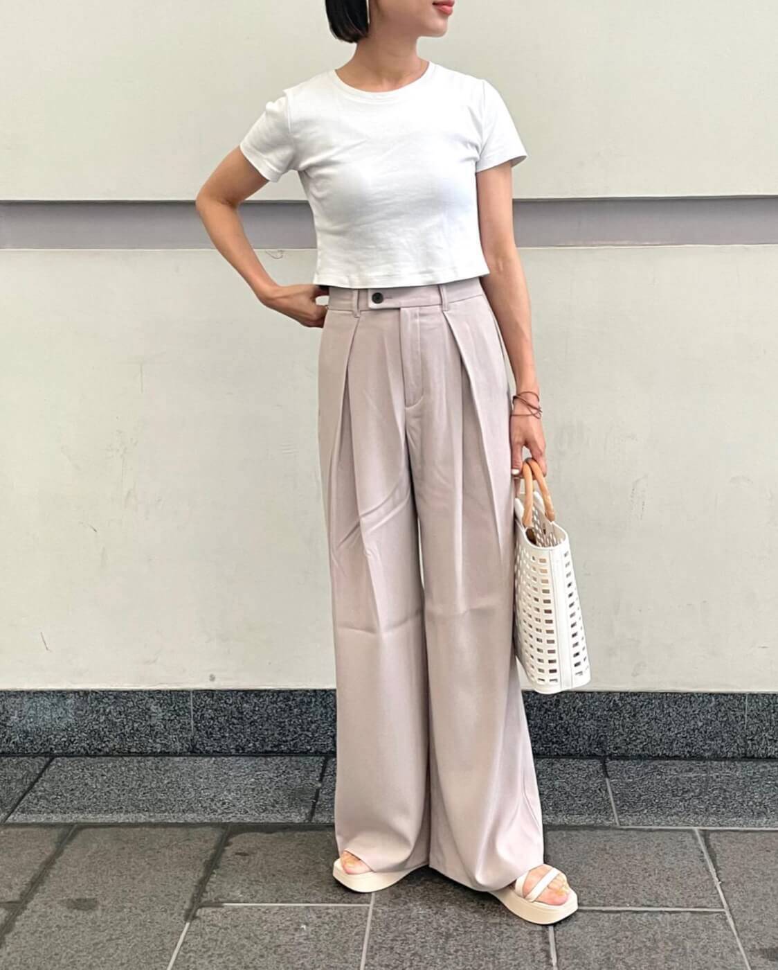 シルエットがスーパー可愛い…♡【GU】“スーパーワイドパンツ”