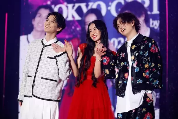 「Koki,、「TGC」初降臨！渡邊圭祐＆綱啓永が手を引きエスコート映画『女神降臨』」の画像