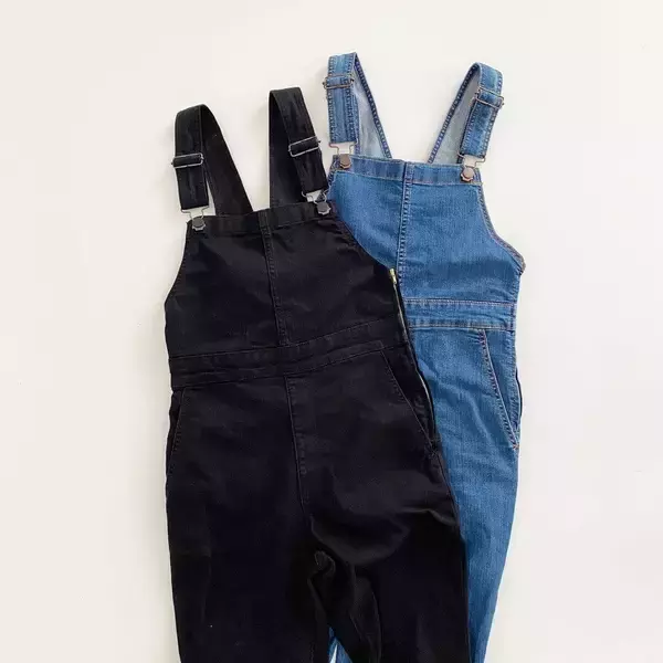 細見え抜群…！【GU】デニムサロペットのシルエットが天才級