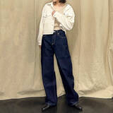 「デニムでコーデを格上げ！【UNIQLO】“デニムクロップドジャケット”」の画像4