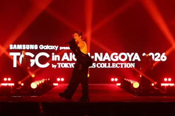 岩⽥剛典（GAN）、地元・愛知で大トリ！自身プロデュースの“尾州”衣装で豪華4曲を披露＜Samsung Galaxy presents TGC in あいち・なごや 2026＞