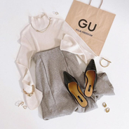 細見え抜群♡【GU】神シルエットな新作“マーメイドスカート”