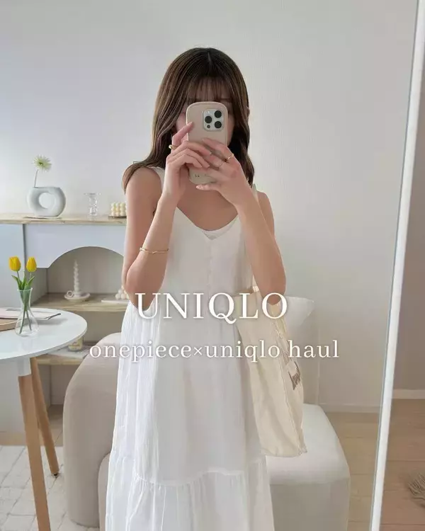1枚でも重ねてもOK♡ふわっと春を先取り“キャミソールワンピース 