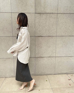 “Iラインシルエット”を簡単にメイク♡【UNIQLO】優秀スカートがアップデート！