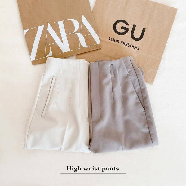 美脚見え確実 Gu Vs Zara シーズンレスで使える神パンツはどっち 21年8月19日 エキサイトニュース