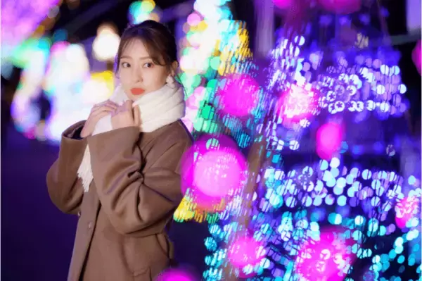 元AKB48・NMB48藤江れいな、彼女感あふれるイルミデート風ショットを公開！