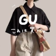 オーバーサイズが可愛い♡涼やかに着れる“メッシュニットシャツ”【GU】