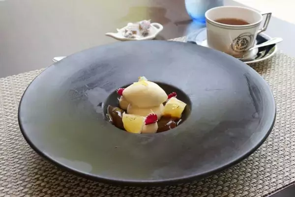 「お茶を“食す”至福の体験「フレンチジャポネ～伊勢茶mirume～」｜ ストリングスホテル 名古屋 グラマシースイート」の画像