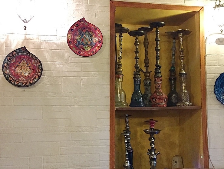 300年以上の場所 トルコで水タバコ