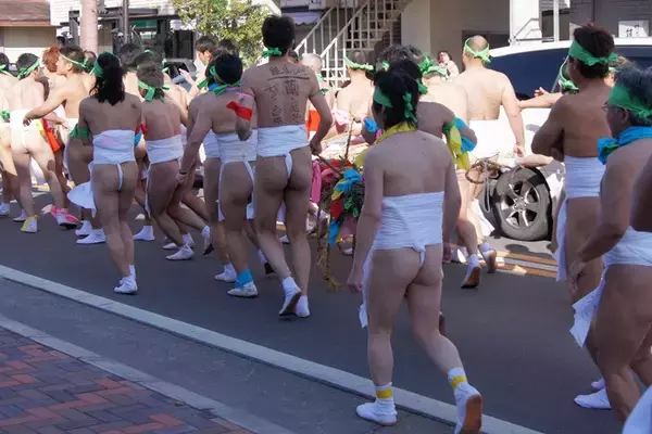 「【世界のお祭り】平成29年2月9日開催　愛知県稲沢市 尾張大国霊神社（国府宮神社）　国府宮はだか祭り　」の画像