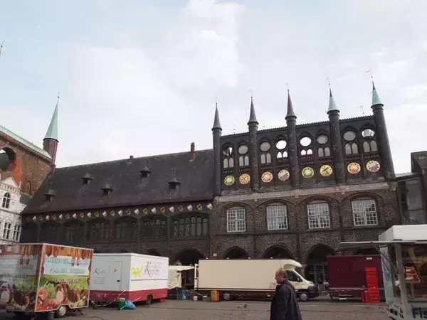 「世界遺産の町リューベック、教会の塔から眺める美しい旧市街は絶景！」の画像