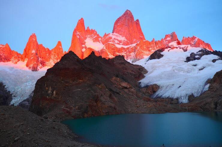 【世界の絶景】パタゴニアのフィッツ・ロイで奇跡の朝日を見る