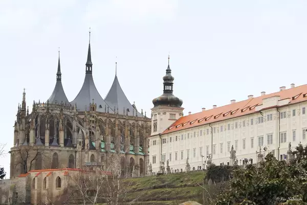 パステルカラーの光の教会 / チェコ・クトナーホラの聖母マリア大聖堂は外観とのギャップが凄い！