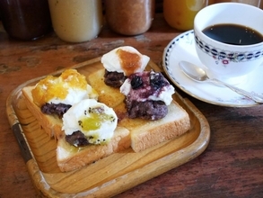 【名古屋モーニング】4種類のコンフィチュールが日替わりで楽しめる！名古屋市中村区「KAKO花車本店」の豪華モーニング