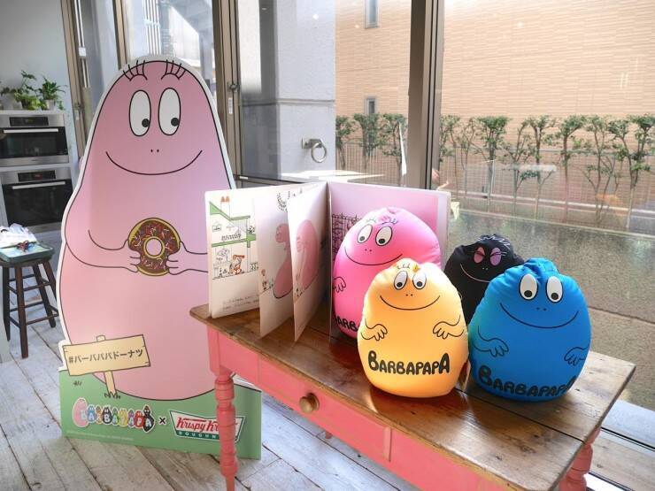 本日発売！あのフランスの人気キャラクター「バーバパパ」と「クリスピー・クリーム・ドーナツ」がコラボしたドーナツが新発売
