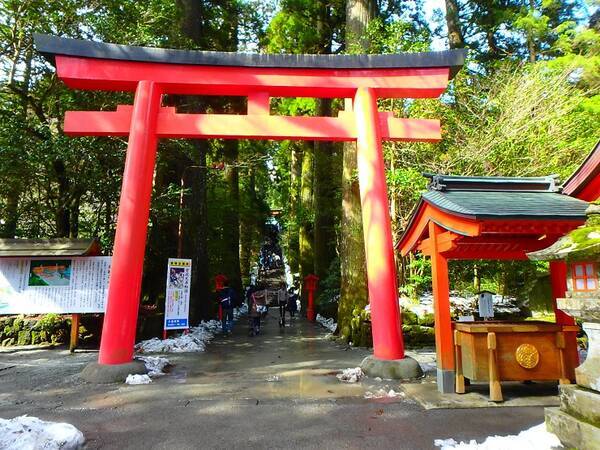 人気のパワースポット箱根神社にある開運グルメとは お休み処 権現 ごんげん からめもち に行ってみた 18年6月26日 エキサイトニュース