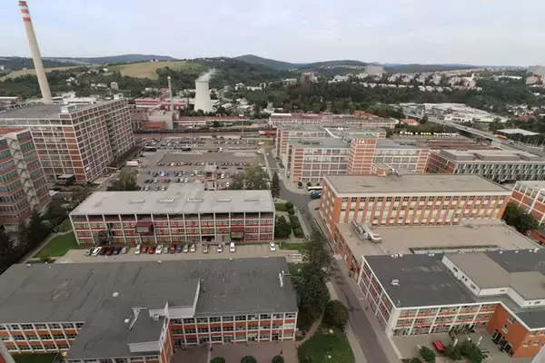 チェコ南東部ズリーン（Zlin）最大のコングレスホテル「インターホテル モスクワ」