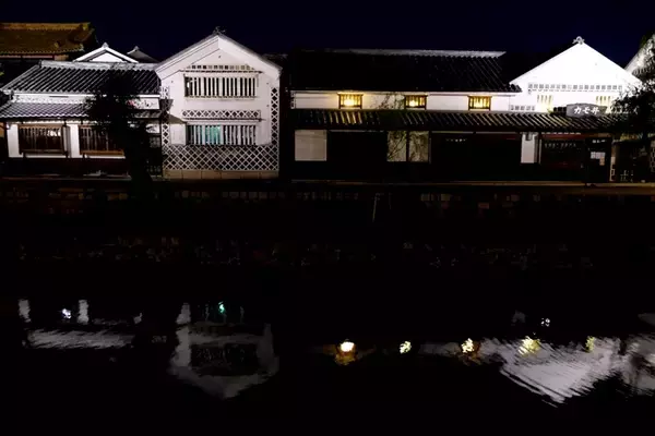 「【岡山】夜の倉敷美観地区は本物のタイムスリップが味わえる、って知ってた？」の画像
