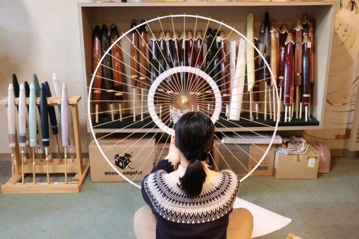 【岐阜県】伝統的工芸品の岐阜和傘・岐阜提灯・美濃焼（創作箸置き）をめぐる旅