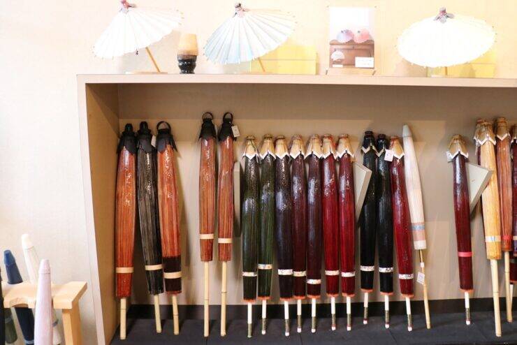 【岐阜県】伝統的工芸品の岐阜和傘・岐阜提灯・美濃焼（創作箸置き）をめぐる旅
