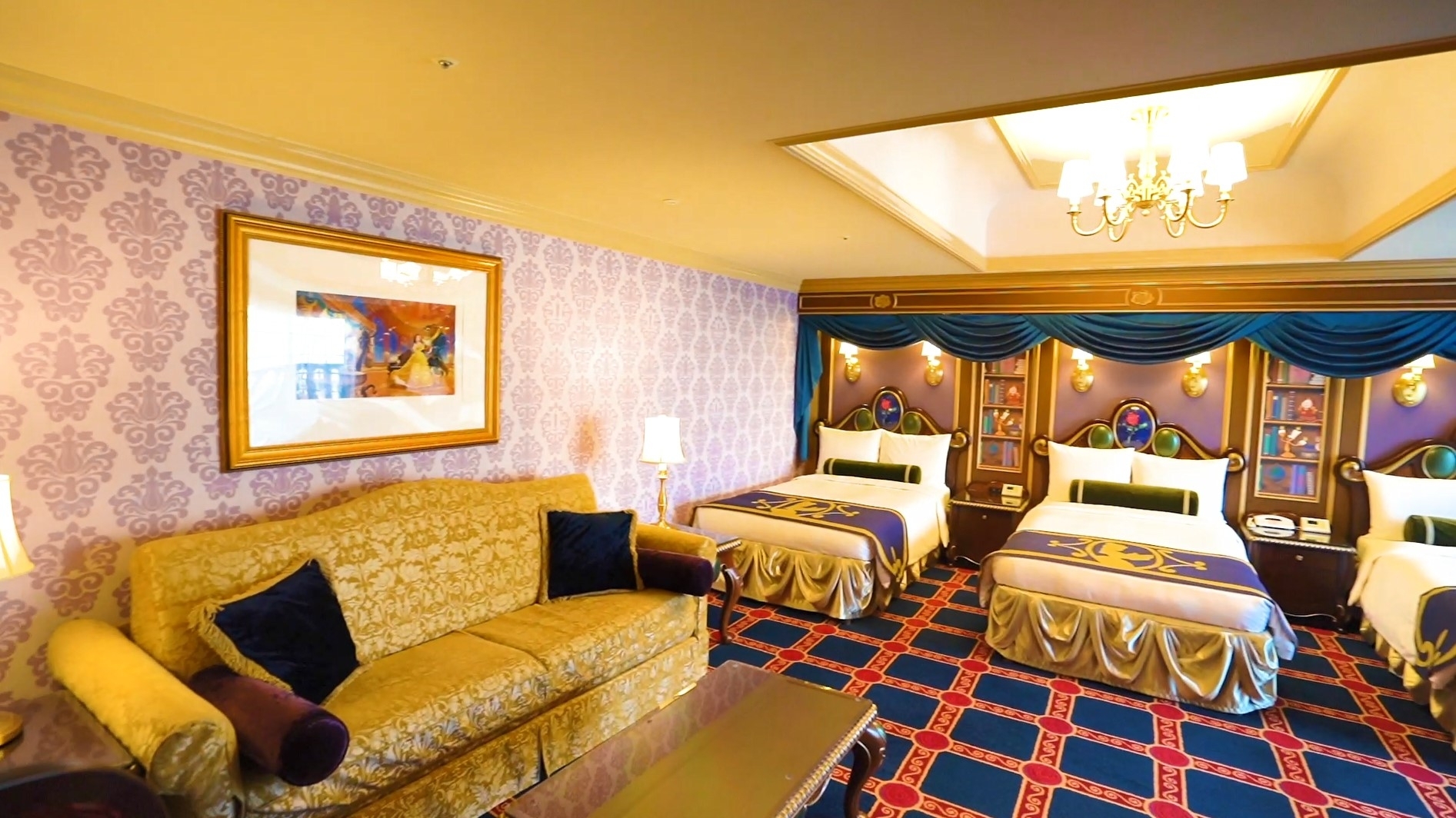 TDLホテルに「ディズニー美女と野獣ルーム」