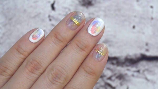 100均でサロン級 自分でつくれるニュアンス塗りかけネイル 18年4月28日 エキサイトニュース