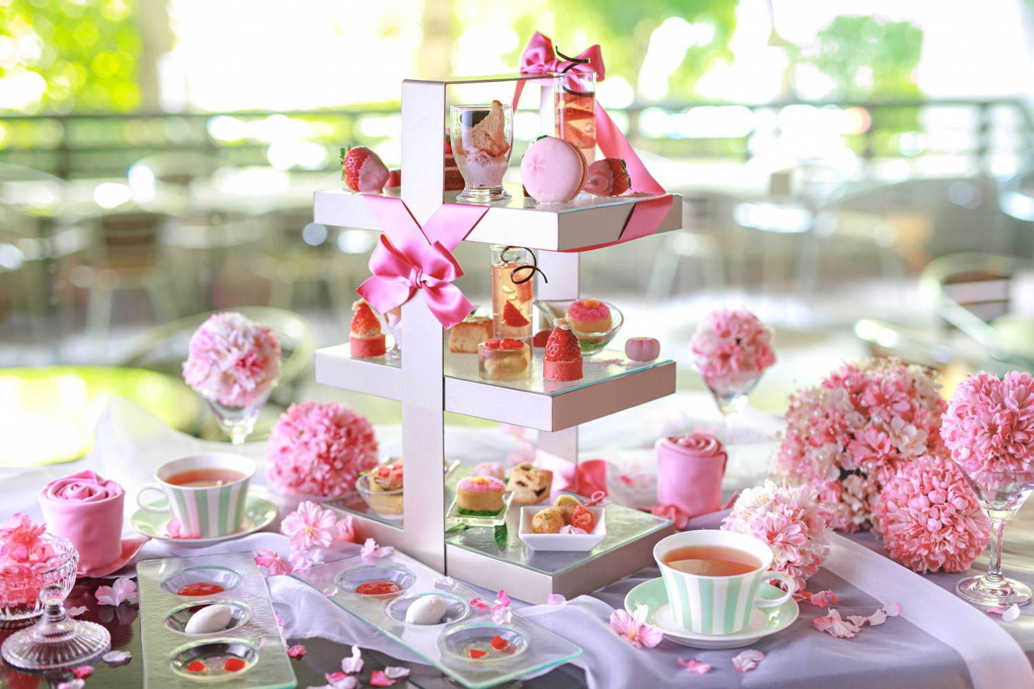 Anaクラウンプラザホテル大阪 桜ピンクアフタヌーンティー 登場 21年3月3日 エキサイトニュース