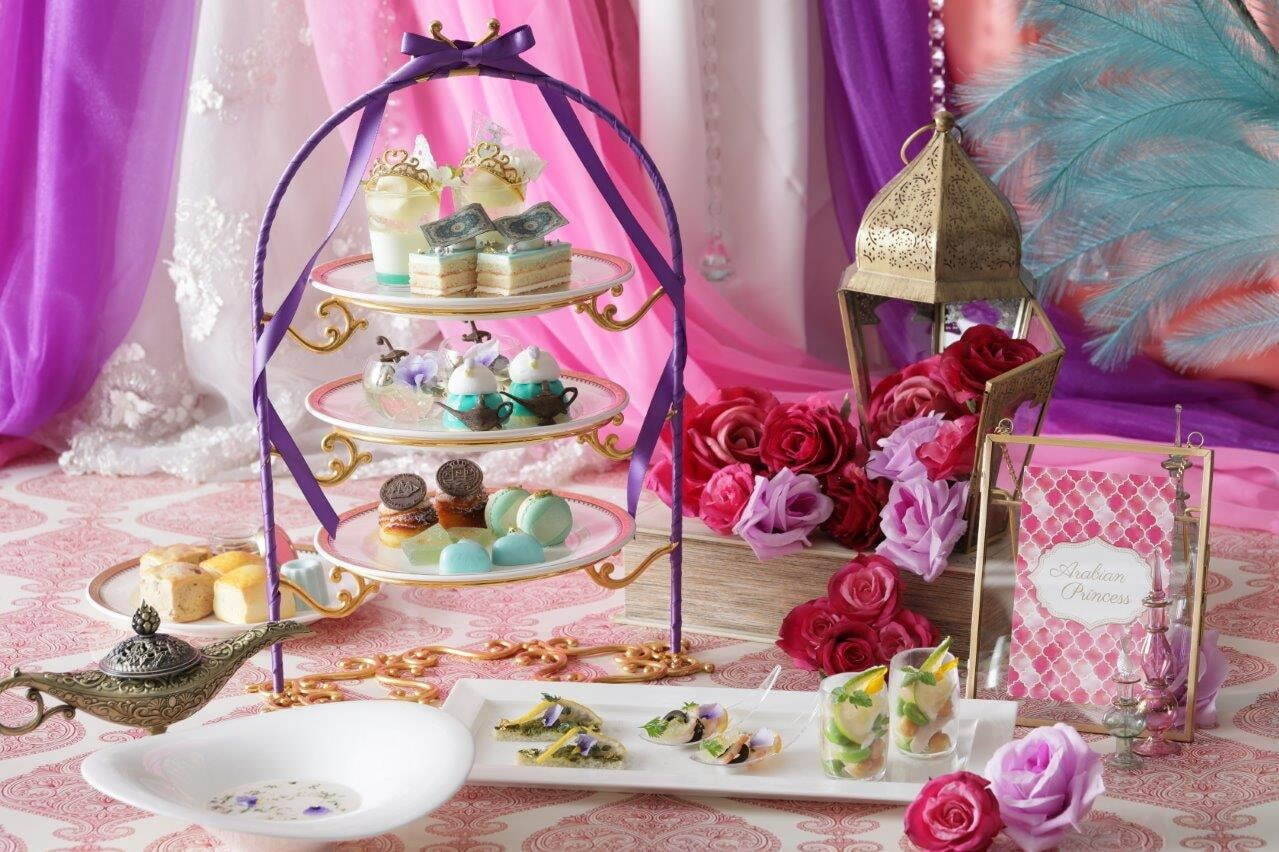 アラジンとプリンセスの 魔法のような恋 を描くアフタヌーンティー開催 21年6月9日 エキサイトニュース