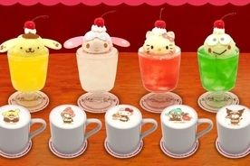 サンリオカフェ 池袋店に「喫茶サンリオ」デザインのドリンクメニューが登場！