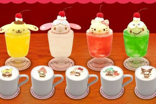 サンリオカフェ 池袋店に 喫茶サンリオ デザインのドリンクメニューが登場 2021年7月28日 エキサイトニュース