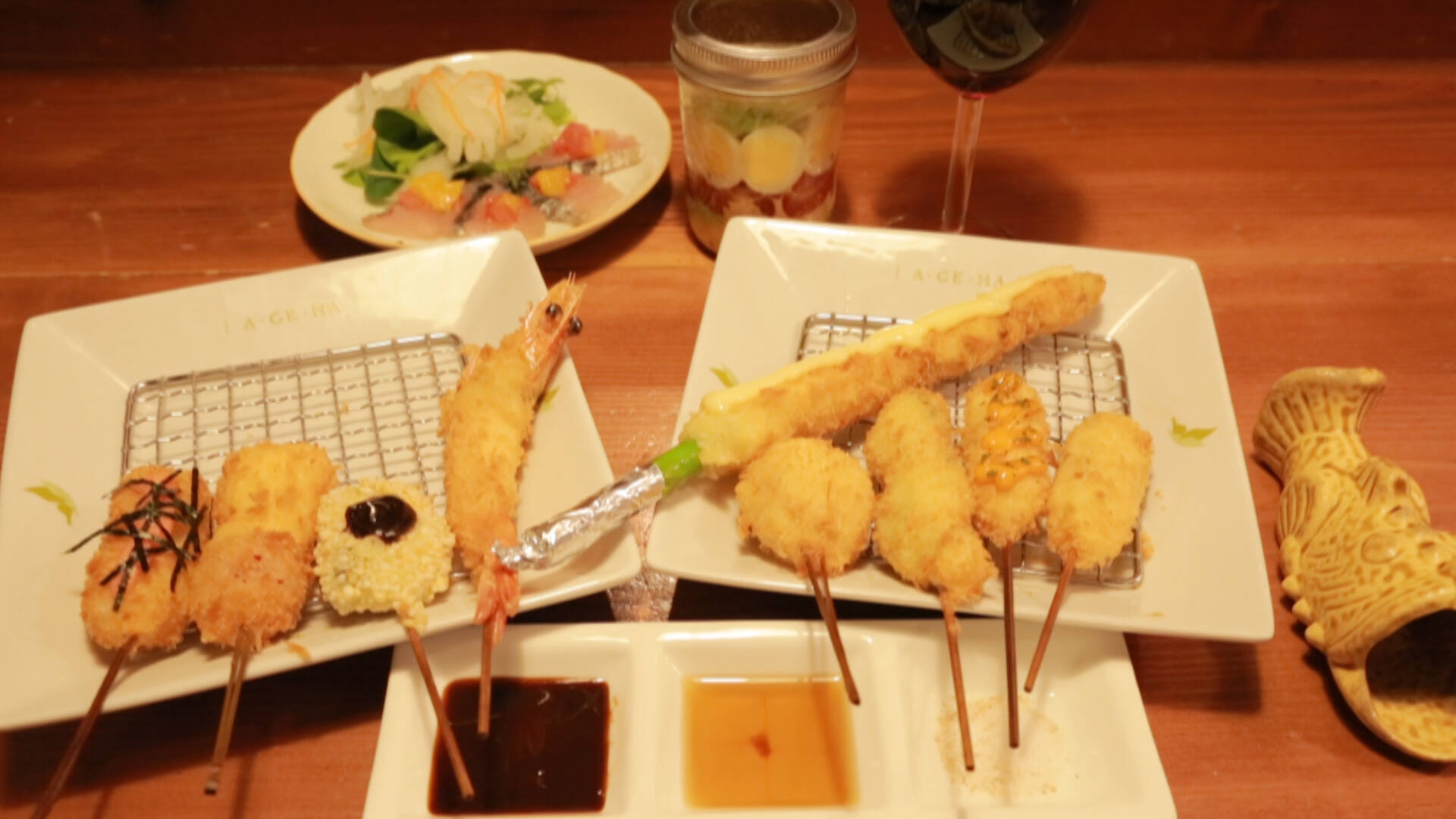 ヘルシー おしゃれに美味しい串カツを堪能 梅田 Ageha 18年6月22日 エキサイトニュース