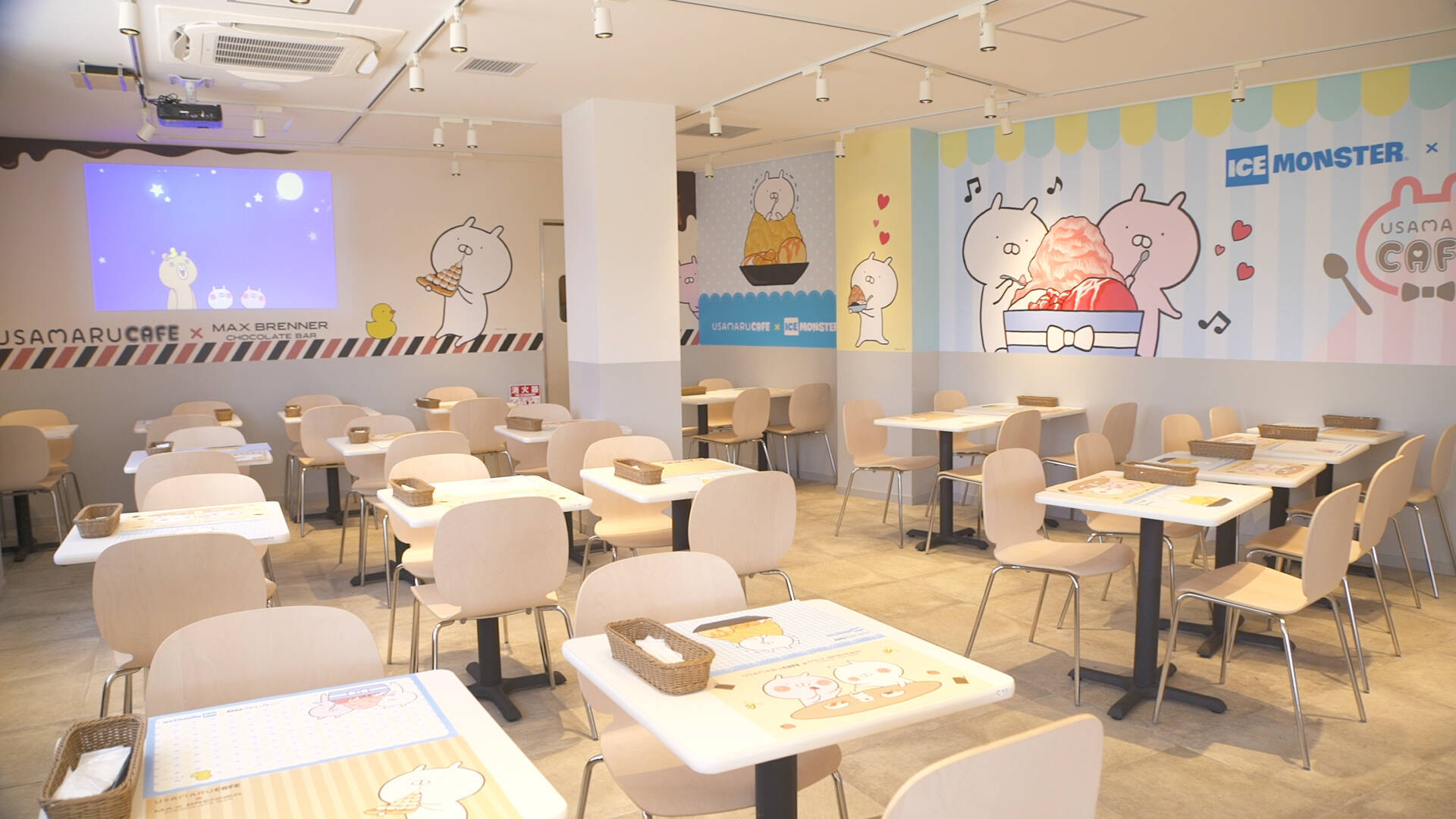 うさまるカフェ がスペシャルコラボで新宿に初登場 ゆるかわ空間で癒やされて 17年6月1日 エキサイトニュース