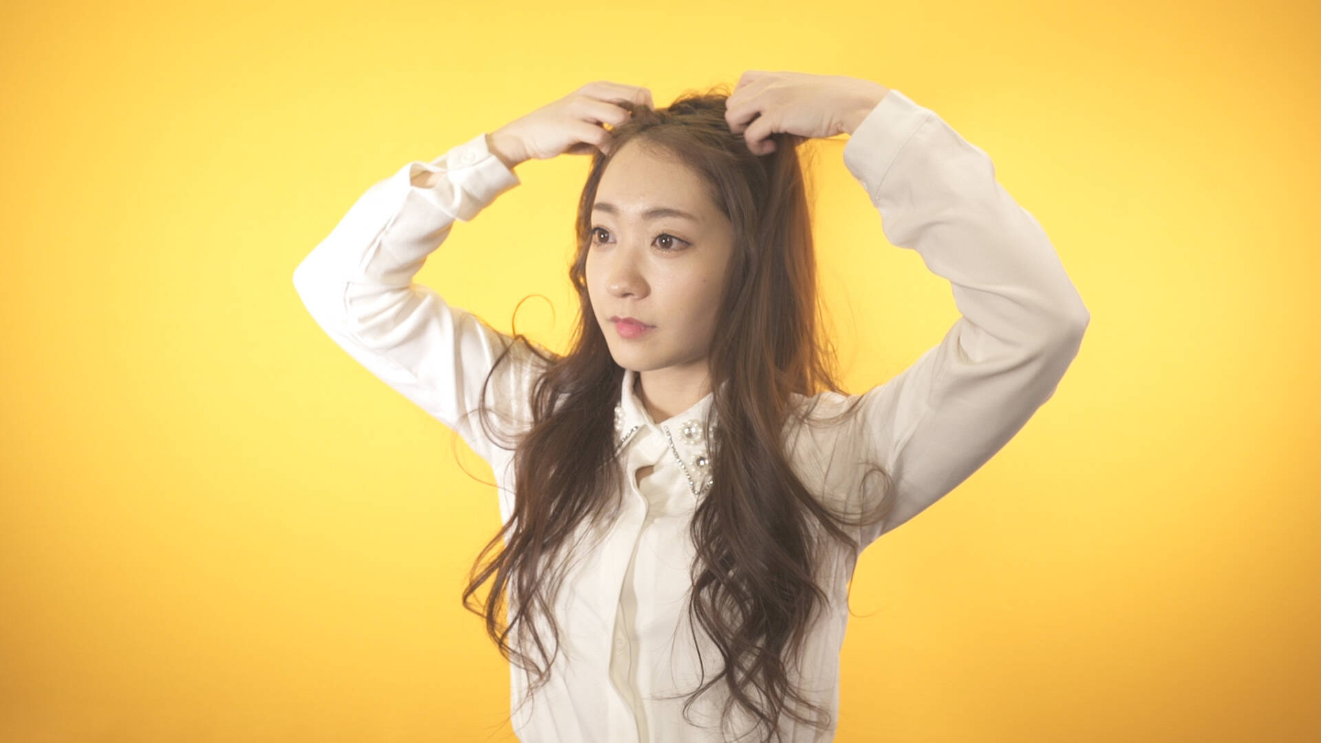 目に入るいやな時期を乗り越える 伸ばしかけ前髪アレンジ3選 18年3月日 エキサイトニュース