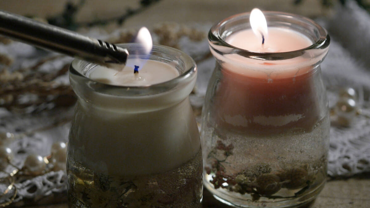30分で完成 透明感を楽しむ二層のアロマキャンドル 19年2月27日 エキサイトニュース