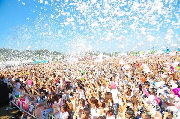 日本最大級の泡フェス バブルラン Like Hawaii 18年7月3日 エキサイトニュース