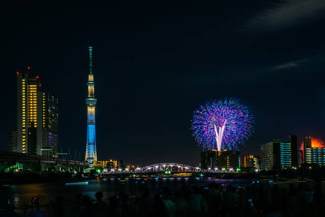 18年 隅田川花火大会の見どころ 人気ビューポイントは 18年7月30日 エキサイトニュース