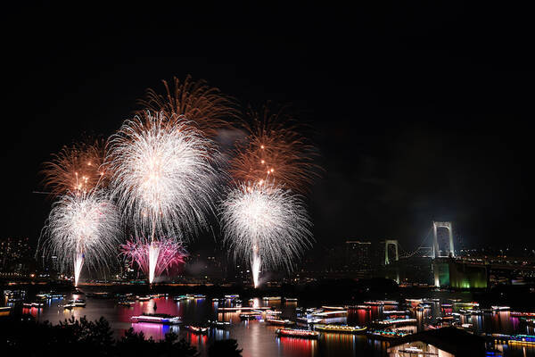 江戸の花火がお台場に咲く 東京花火大祭 Edomode レポート 18年8月21日 エキサイトニュース