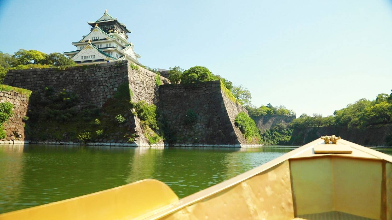 気分は秀吉 黄金に輝く和舟 大阪城御座船 で小さな船旅を 18年9月21日 エキサイトニュース