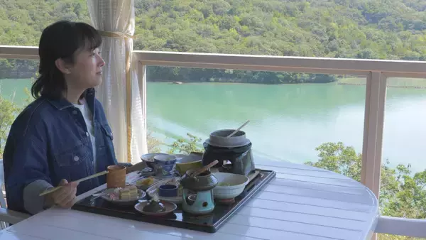 「秋だけの贅沢。恵那峡の展望テラスで松茸づくしの贅沢ランチ」の画像