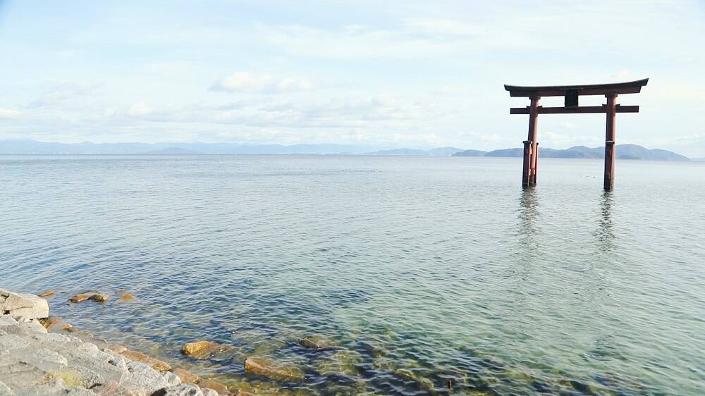 琵琶湖に鳥居が浮かぶ絶景パワースポット 滋賀 白鬚神社 19年1月25日 エキサイトニュース