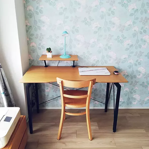 「壁に彩りとアクセントをプラス☆柄ものの壁紙で楽しむインテリア」の画像