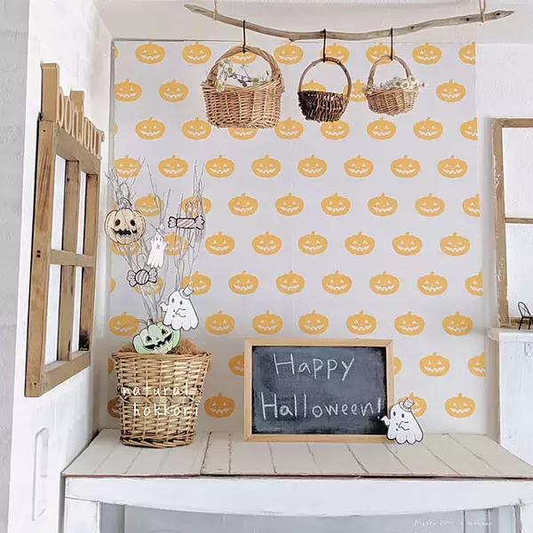 「壁に彩りとアクセントをプラス☆柄ものの壁紙で楽しむインテリア」の画像