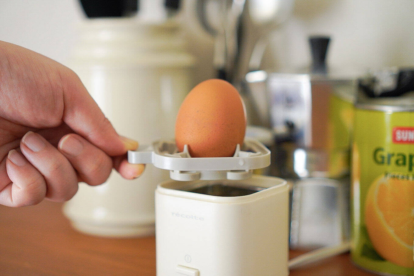 【編集部が使ってみた】初めてのエッグスチーマーで感動！可愛い見た目のお役立ちアイテムです