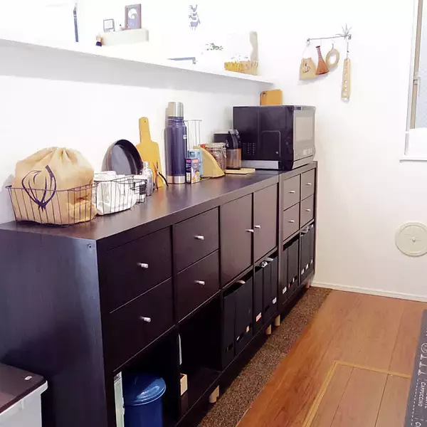 「スペースの合わせて見つける♪カウンター周りの収納に役立つIKEAのアイテム」の画像