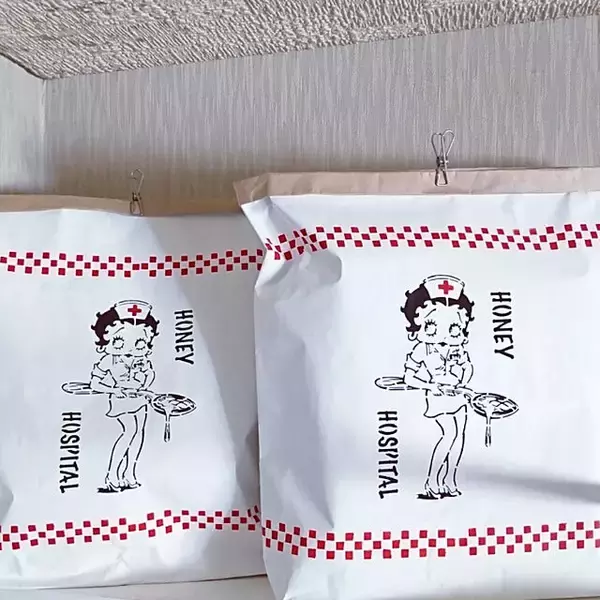 「食べ終わったら試してみたい♪インテリアに活用する米袋の再利用アイデア」の画像