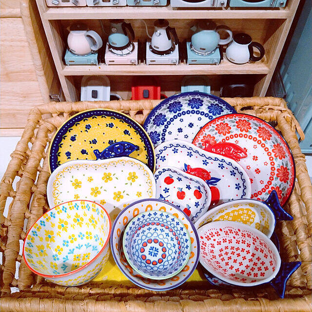 かわいさに胸キュン♡セリアで見つけたお気に入りの食器