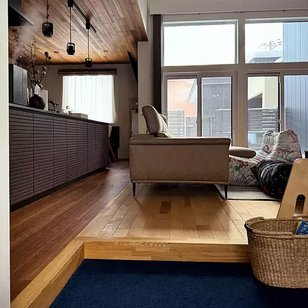 「「のびやかな空間と素材のレイヤードを楽しむ、家族とともに育つ住まいづくり」 by tb_risei.homeさん」の画像