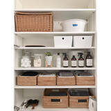 「お家のいたるところで大活躍！無印良品の重なるラタンバスケット」の画像6