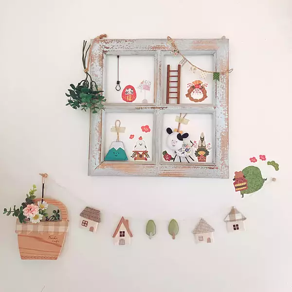 「気軽に模様替えを楽しめる♪セリアのウォールステッカー実例集」の画像