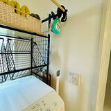 「【すきま活用アイデア】洗濯機横14cmを有効活用！ワイヤーネットでまとめる掃除＆洗濯グッズ収納 by Yumi-springさん」の画像3